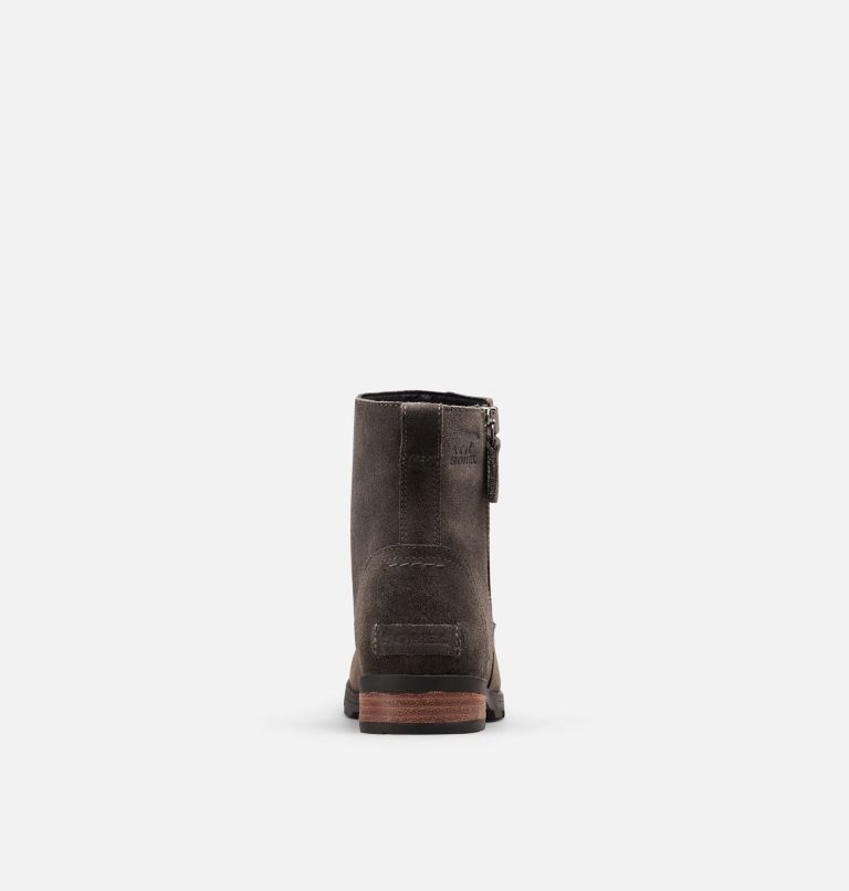 Botki Damskie Sorel Emelie Zip Szare | Polska-3710ZDTMQ