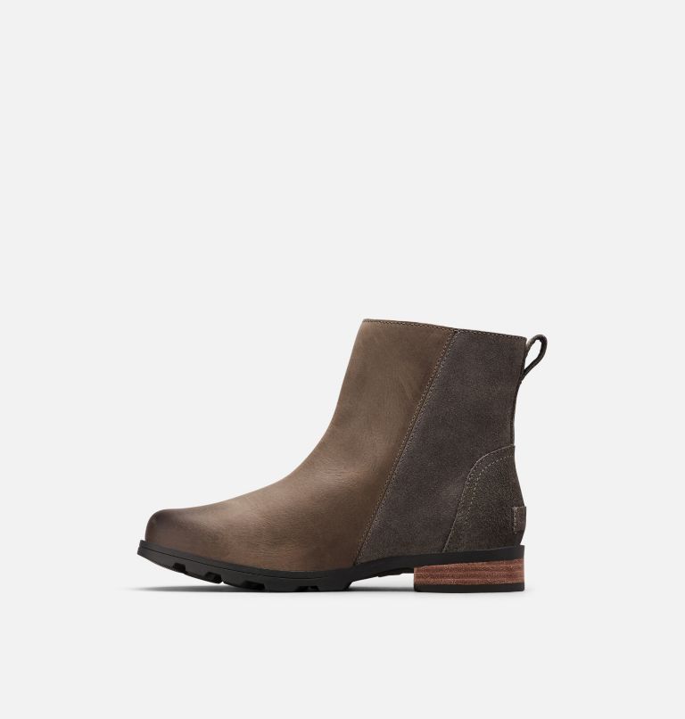 Botki Damskie Sorel Emelie Zip Szare | Polska-3710ZDTMQ