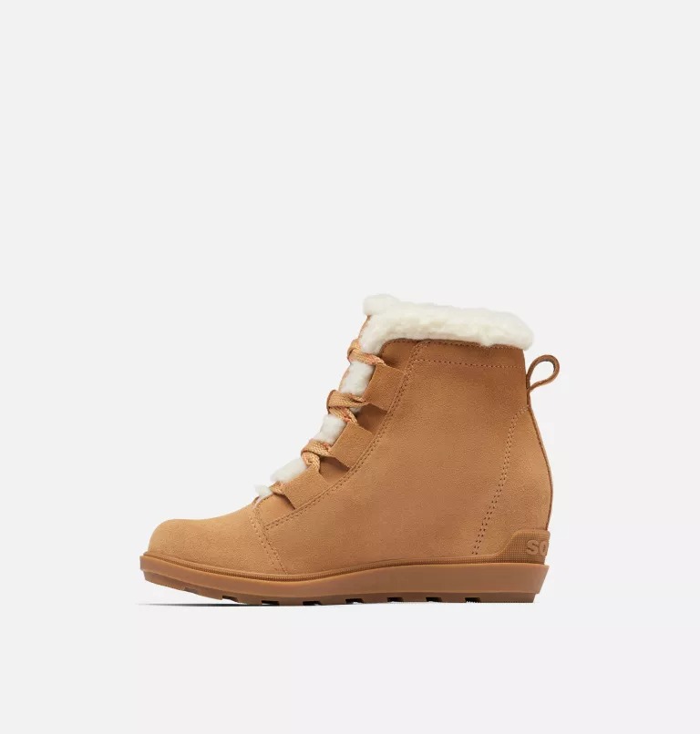 Botki Damskie Sorel Evie Ii Cozy Brązowe | Polska-9138PYBDX