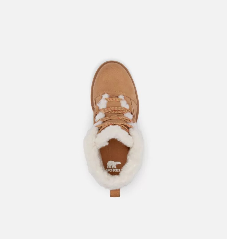 Botki Damskie Sorel Evie Ii Cozy Brązowe | Polska-9138PYBDX