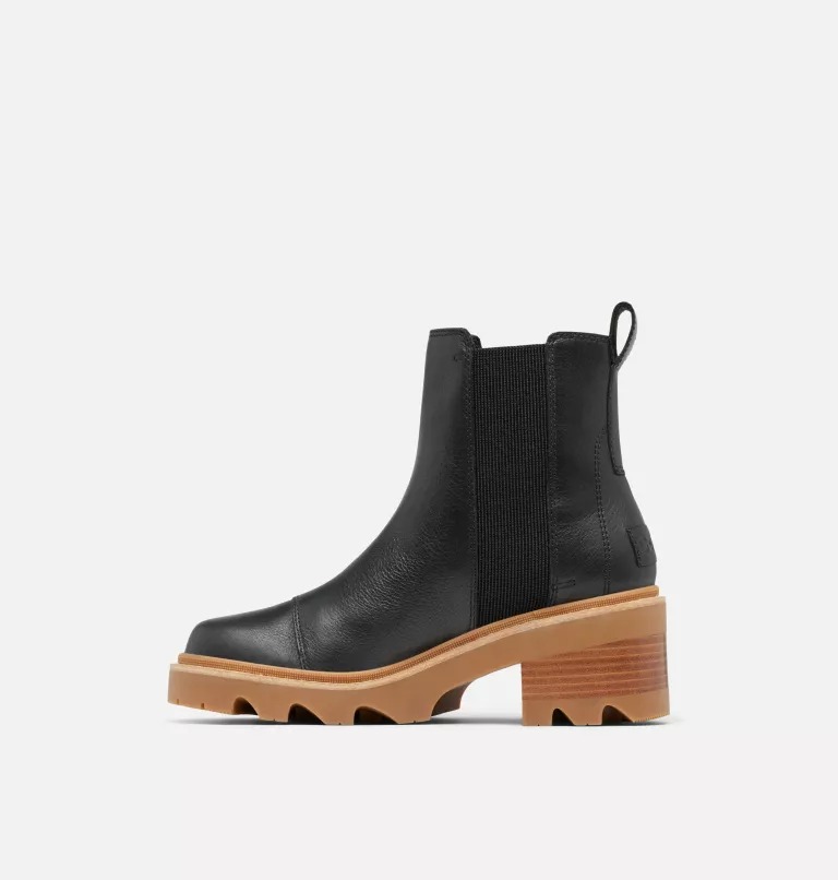 Buty Chelsea Damskie Sorel Joan Now Czarne | Polska-4325PBCRJ