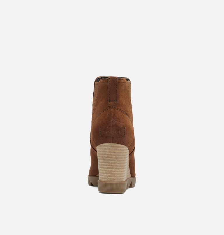 Buty Chelsea Damskie Sorel Joan Uptown Wedge Brązowe | Polska-8510IVMOJ