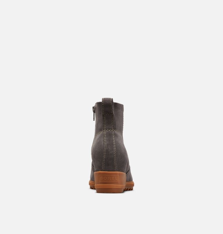 Buty Na Koturnie Damskie Sorel Evie Szare | Polska-8740XPNGJ