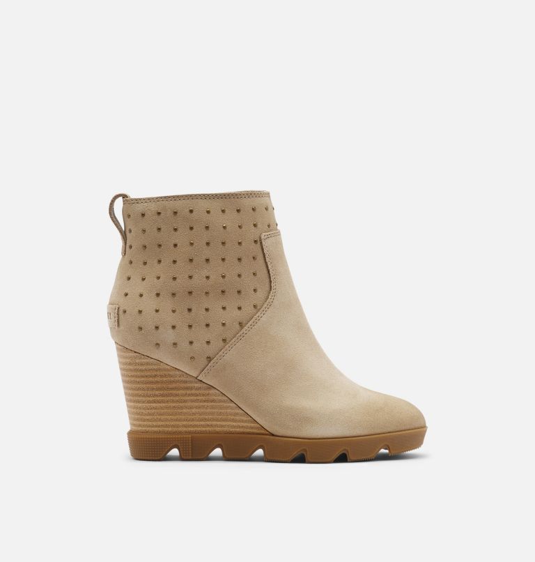Buty Na Koturnie Damskie Sorel Joan Uptown Stud Brązowe | Polska-7051BZXLH