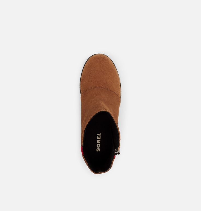 Buty Na Koturnie Dziecięce Sorel Joan Of Arctic Ii Zip Brązowe | Polska-8235MGOND