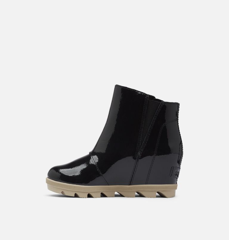 Buty Na Koturnie Dziecięce Sorel Joan Of Arctic Ii Zip Czarne | Polska-8491VZCSB