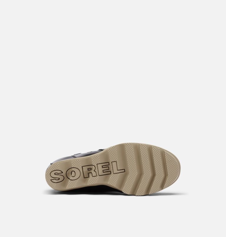 Buty Na Koturnie Dziecięce Sorel Joan Of Arctic Ii Zip Czarne | Polska-8491VZCSB