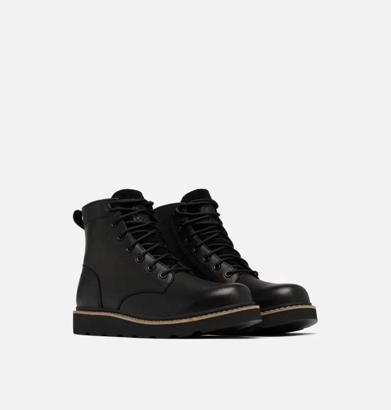 Buty Wodoodporne Męskie Sorel Slabtown 62 Six Czarne | Polska-3120ZELAS