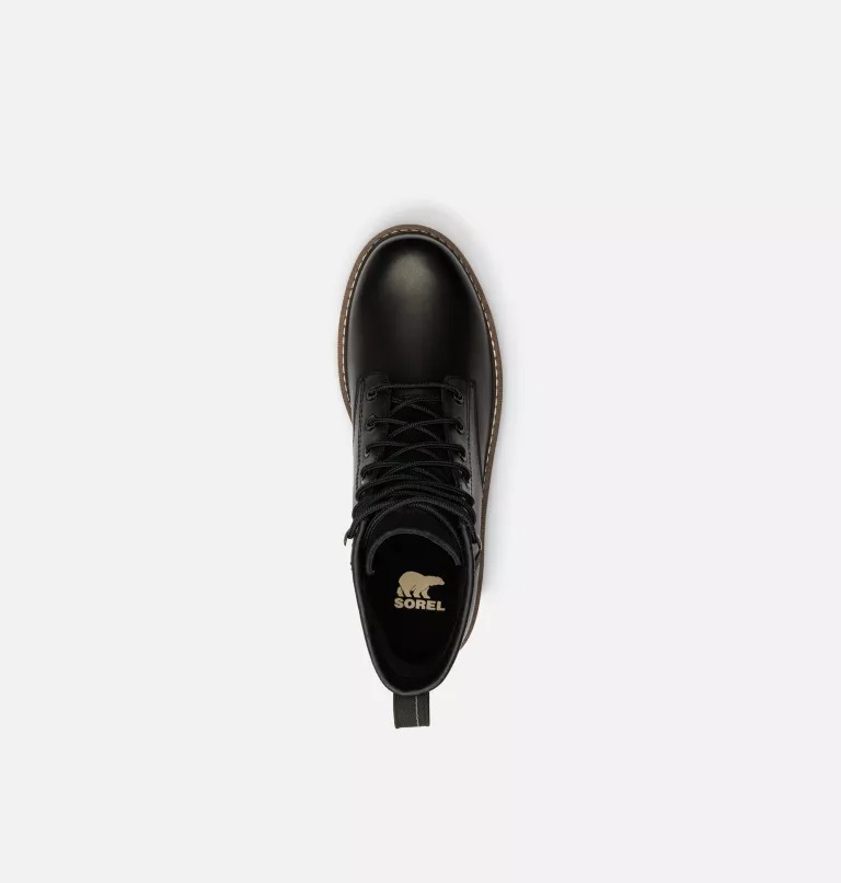 Buty Wodoodporne Męskie Sorel Slabtown 62 Six Czarne | Polska-3120ZELAS