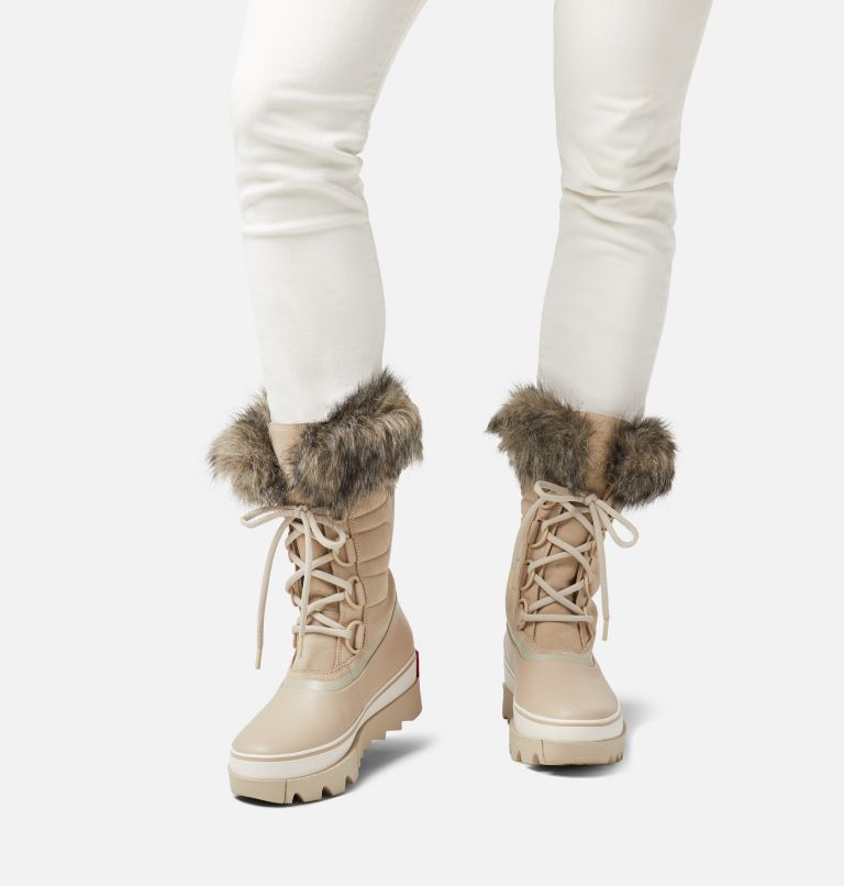Buty Zimowe Damskie Sorel Joan Of Arctic Next Beżowe | Polska-3782TXYUD