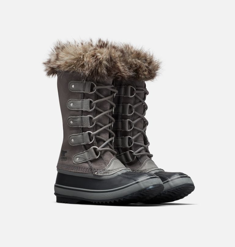 Buty Zimowe Damskie Sorel Joan Of Arctic Szare Czarne | Polska-9270WHOYX