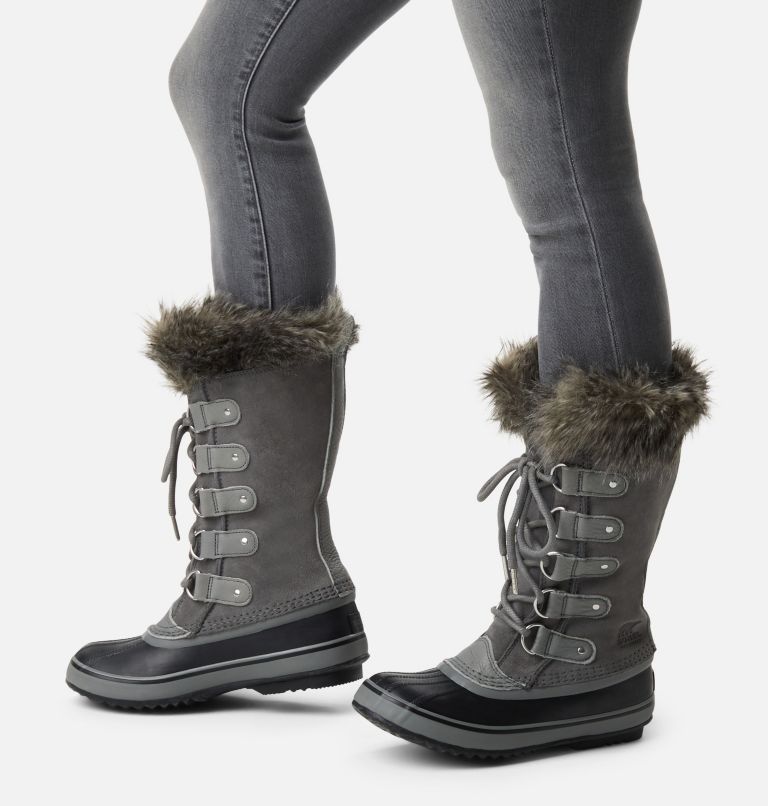 Buty Zimowe Damskie Sorel Joan Of Arctic Szare Czarne | Polska-9270WHOYX