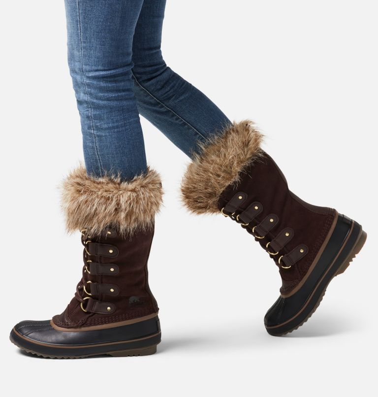 Buty Zimowe Damskie Sorel Joan Of Arctic Ciemny Brązowe | Polska-3580RYDMF