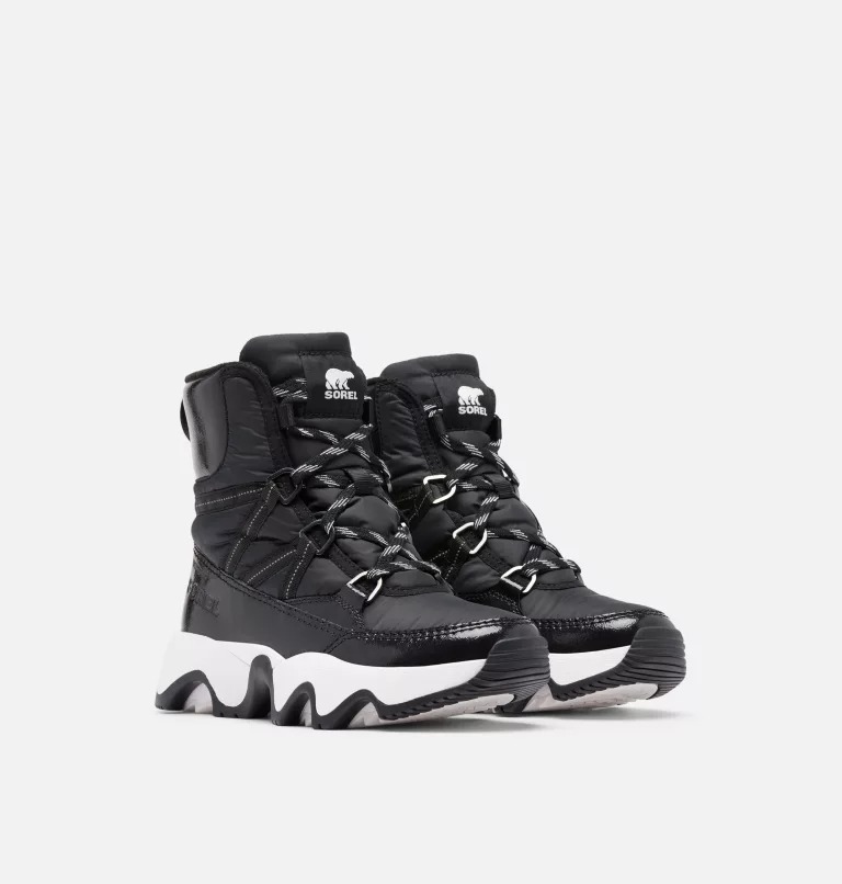 Buty Zimowe Damskie Sorel Kinetic Impact Sport Waterproof Czarne | Polska-9274XKESC