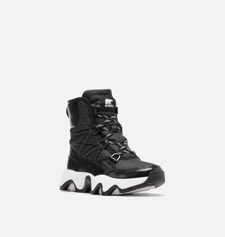 Buty Zimowe Damskie Sorel Kinetic Impact Sport Waterproof Czarne | Polska-9274XKESC