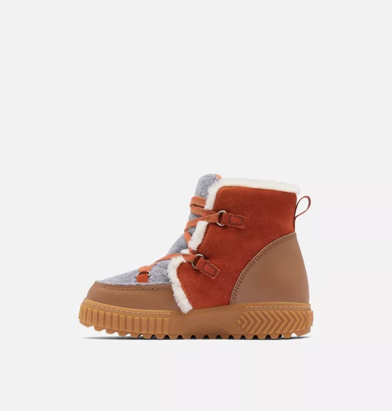 Buty Zimowe Damskie Sorel Ona Ave Alpine Waterproof Brązowe Szare | Polska-7629UEFAZ