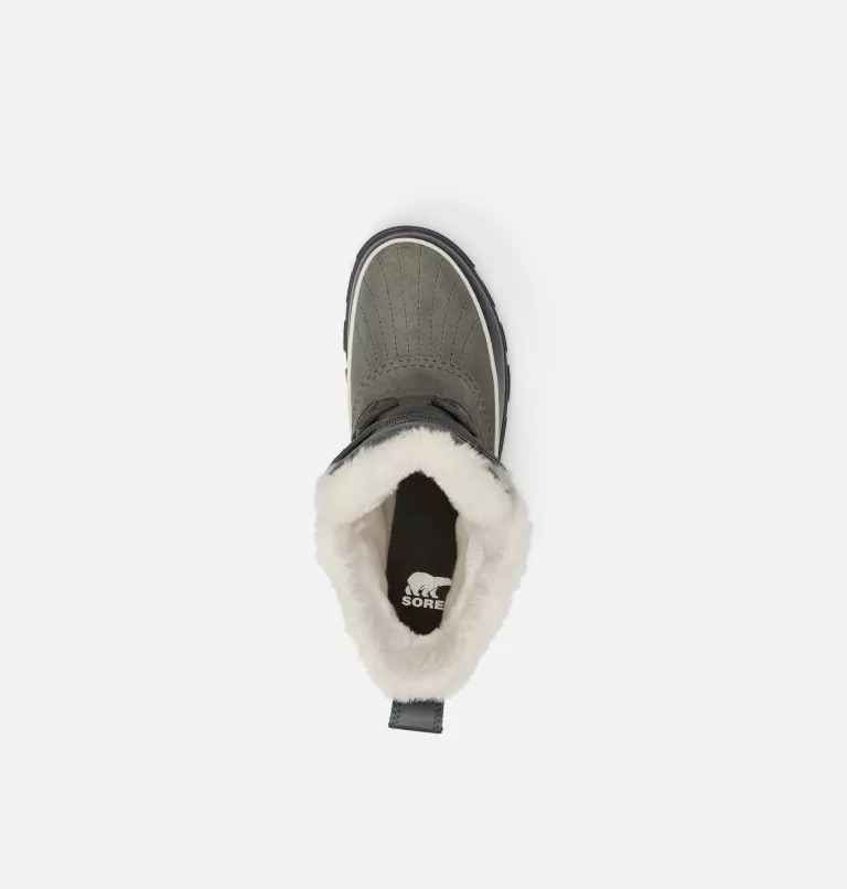 Buty Zimowe Damskie Sorel Tivoli V Waterproof Ciemny Szare | Polska-0467AIMWN