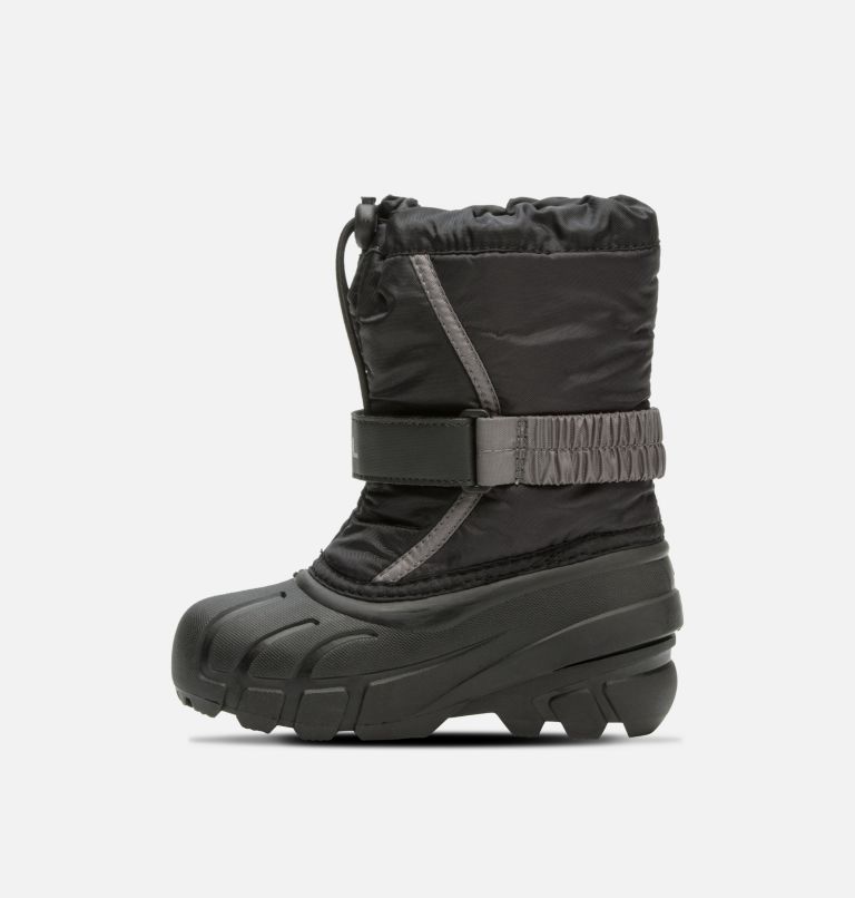 Buty Zimowe Dziecięce Sorel Flurry Czarne | Polska-3657QJSKB