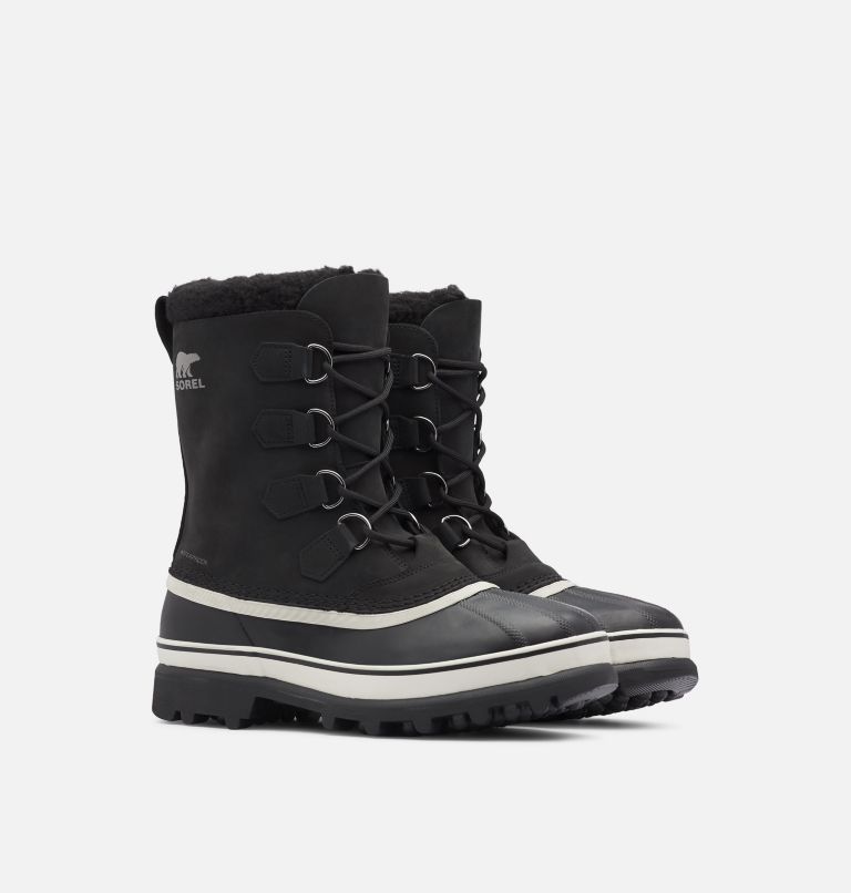 Buty Zimowe Męskie Sorel Caribou Czarne | Polska-2785DCYUK