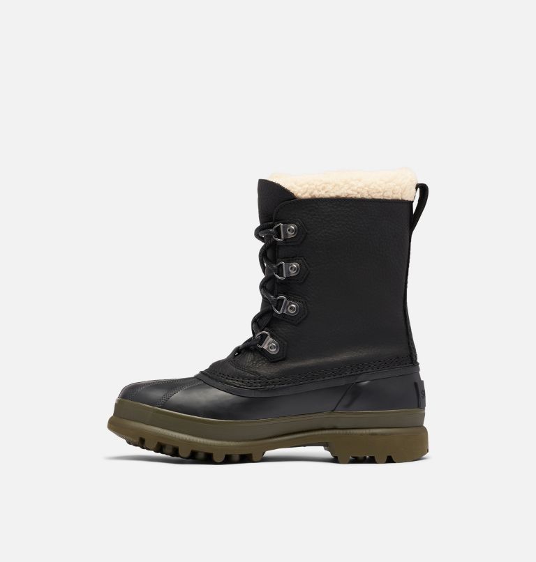 Buty Zimowe Męskie Sorel Caribou Stack Czarne | Polska-0287PCRHL