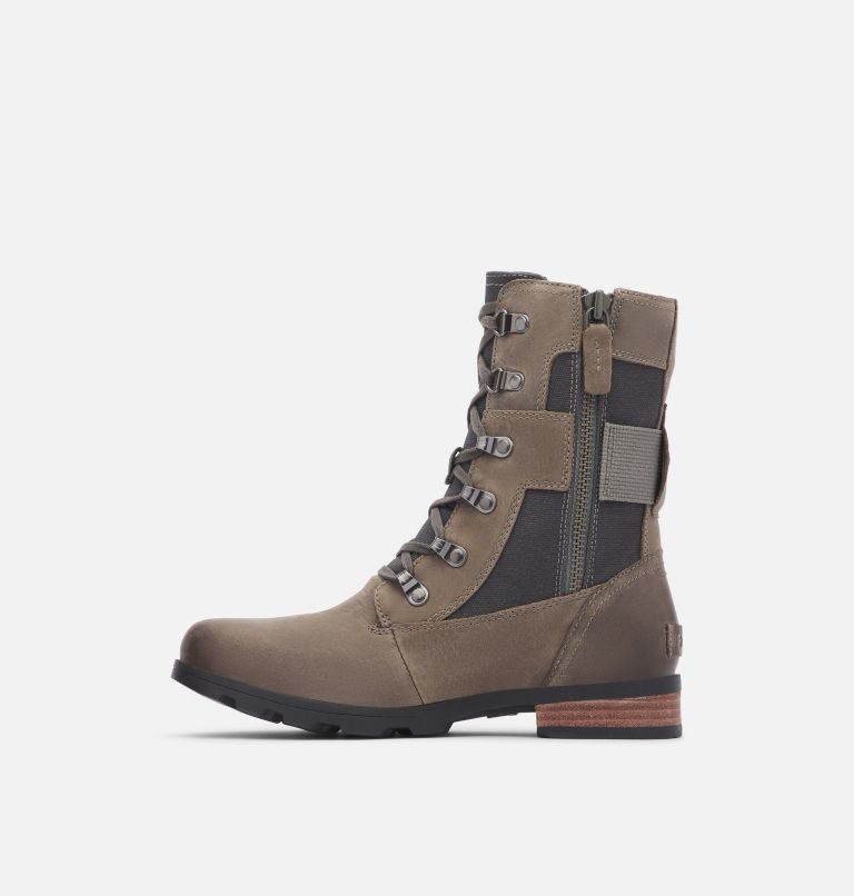 Kalosze Damskie Sorel Emelie Conquest Szare | Polska-3567PTQHS