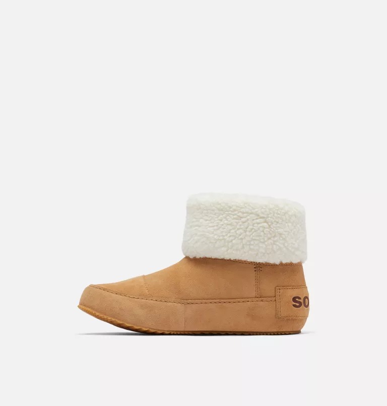 Kapcie Damskie Sorel Go - Stumptown Bootie Brązowe | Polska-9456LUPWT