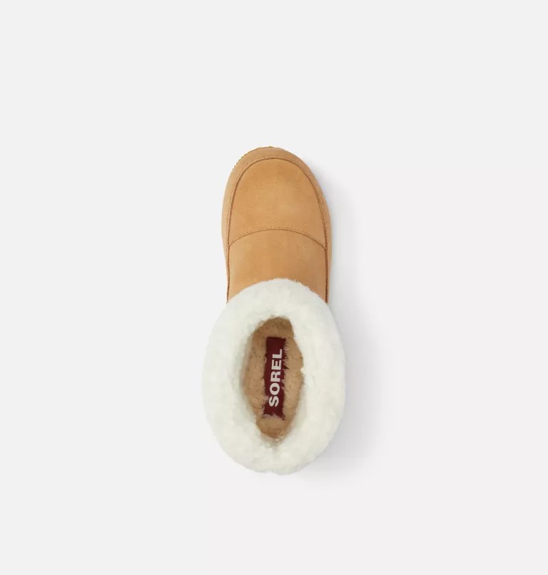 Kapcie Damskie Sorel Go - Stumptown Bootie Brązowe | Polska-9456LUPWT