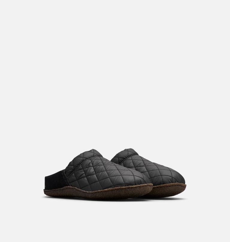 Kapcie Damskie Sorel Nakiska Scuff Czarne | Polska-7320DYCMW