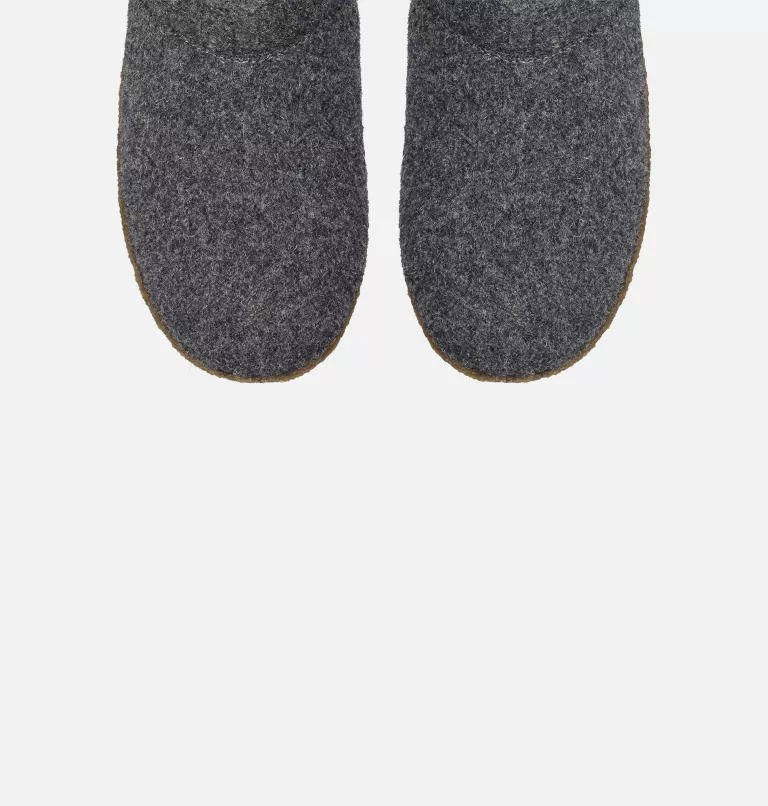 Kapcie Damskie Sorel Nakiska Scuff Czarne | Polska-4612XDHYQ