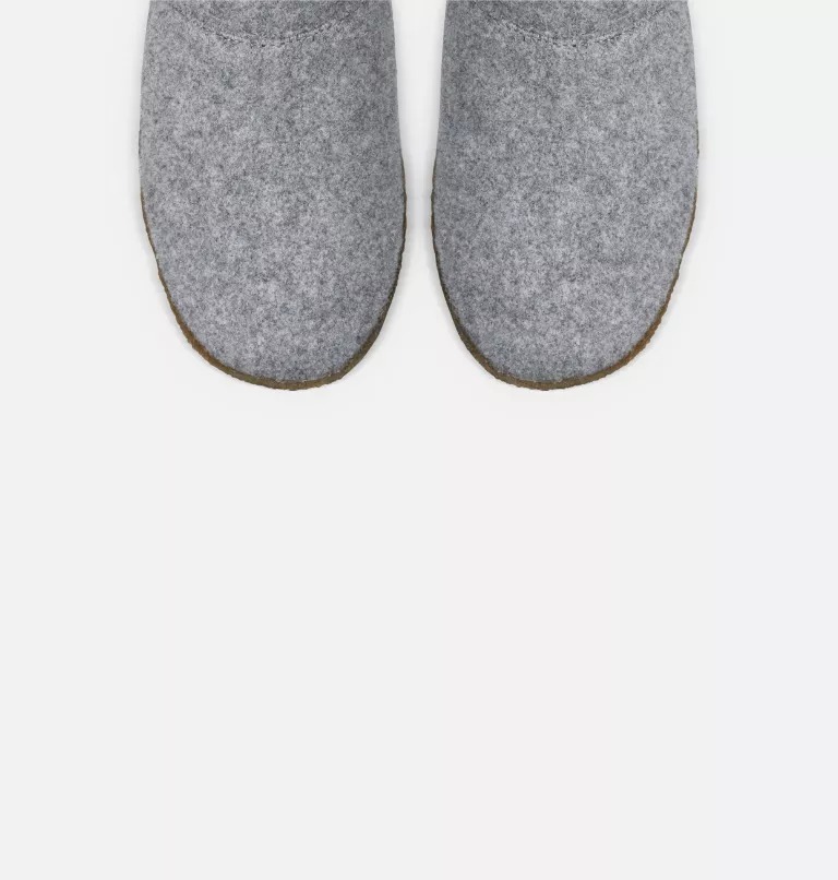 Kapcie Damskie Sorel Nakiska Scuff Szare | Polska-5803ZOVBX