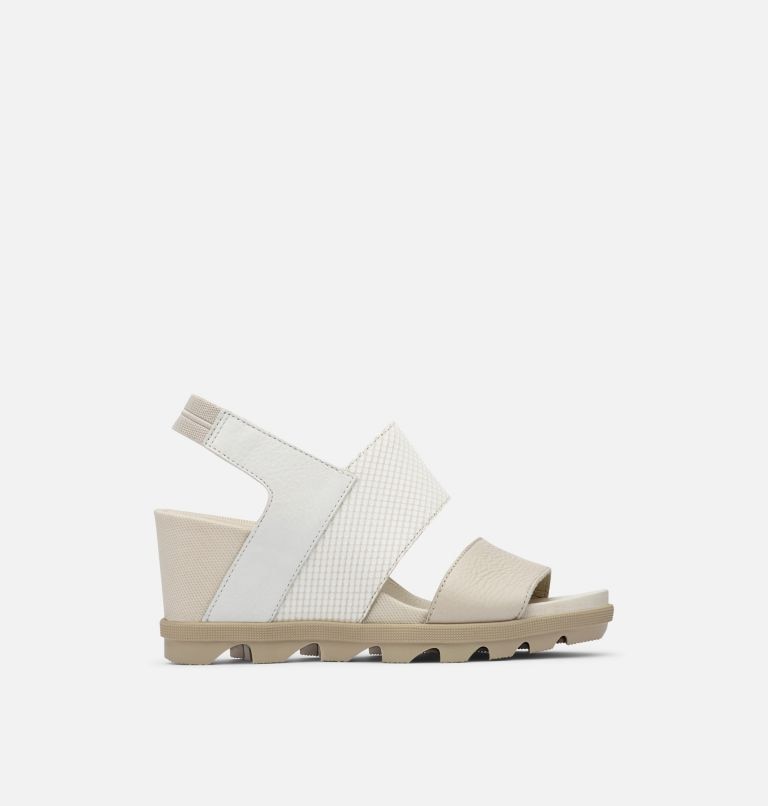 Sandały na Koturnie Damskie Sorel Joanie Ii Slingback Białe | Polska-7340LQRBT