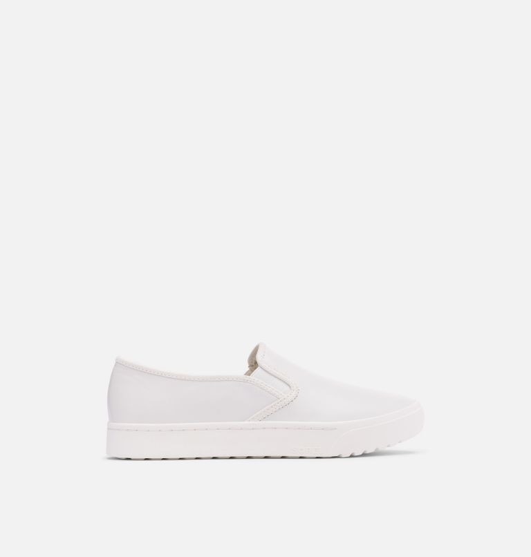 Trampki Damskie Sorel Campsneak Slip-on Białe | Polska-3402PEZBR
