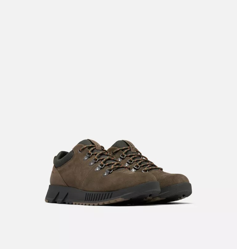 Trampki Męskie Sorel Mac Hill Lite Hiker Low Waterproof Oliwkowe | Polska-8351SITOD