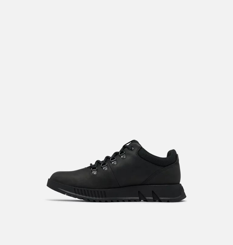 Trampki Męskie Sorel Mac Hill Lite Hiker Low Waterproof Czarne | Polska-0412MYTNZ
