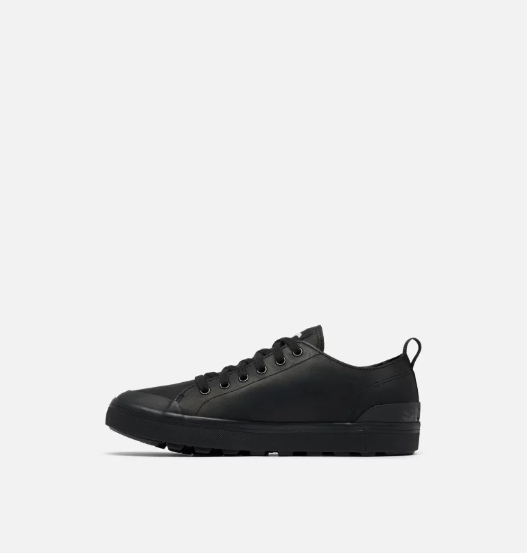 Trampki Męskie Sorel Metro Ii Low Waterproof Czarne | Polska-8432BVWRZ